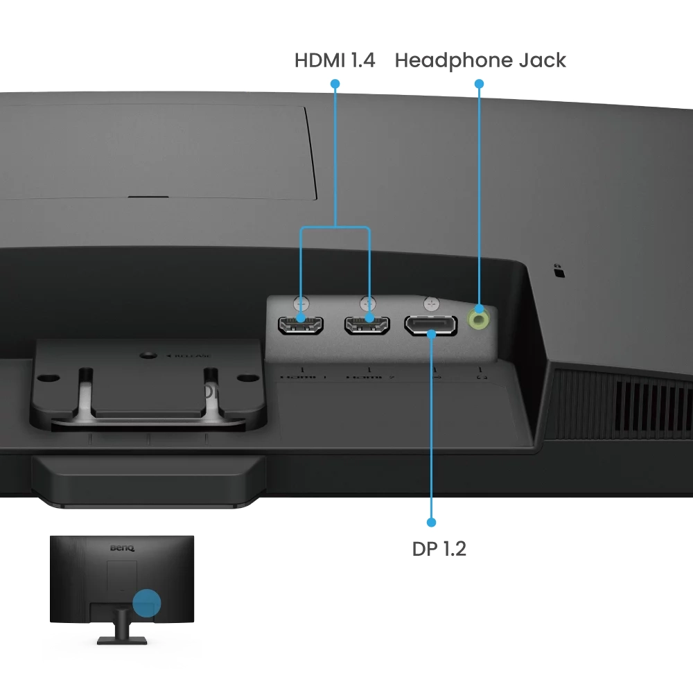 BenQ LED Monitor 27" FHD IPS 100Hz with HDMI | DP (GW2790) view 5